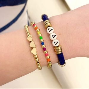 HANDMADE & CUSTOM Sorority Bracelets